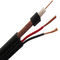Cable coaxial de cobre desnudo del varón RG6 RG11 RF CATV F6 TV