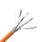 FTP LSZH Cat6A LAN Cable, cable de Ethernet de Cat6a 1000 pies con el CE RoHS