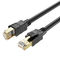 Cable de Ethernet del gato 8 del HDPE para la comunicación del conector FTP del juego 8P8C