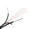Cable de descenso de la fibra óptica del alambre de acero de la ayuda del uno mismo de 2 bases FTTH GJYXCH