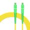 SC/APC cordón de remiendo a una cara unimodal a la fibra óptica del SC/de APC 3M LSZH